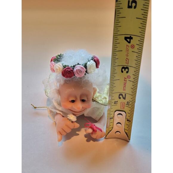 RARE Goebel Richard Simmons Reminder Angel Figurine You Are As Young As you Feel - Picture 8 of 11